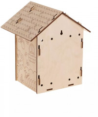 Скворечник-раскраска «Домик для птиц» - Фото 3