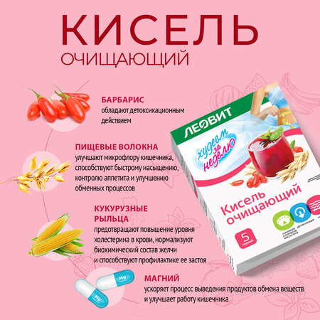 Набор киселя очищающего
