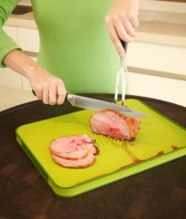 Доска разделочная с бортом «Cut&Carve», белая - Фото 3