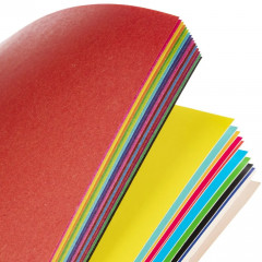 Набор цветной бумаги и картона - Фото 1