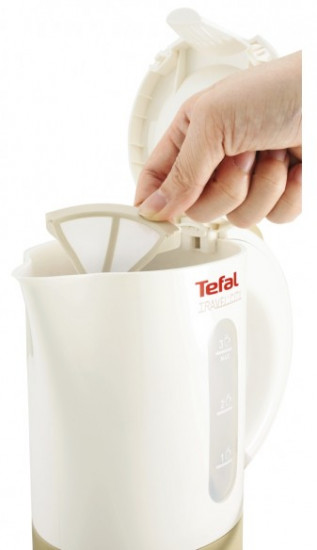 Чайник Tefal KO120130 (бело-бежевый)