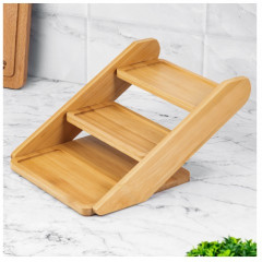 Подставка бамбуковая трёхъярусная - Фото 1