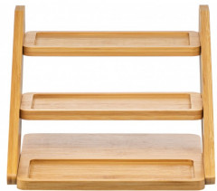 Подставка бамбуковая трёхъярусная - Фото 4