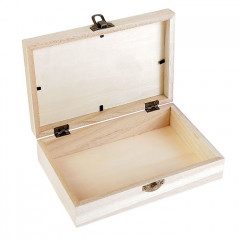 Шкатулка под роспись с фоторамкой 10 х 15 см  «Прямоугольная» - Фото 2