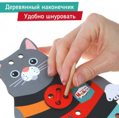 Шнуровка «Кот-рыболов» - Фото 4