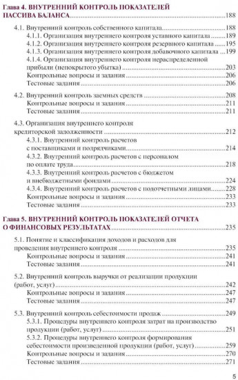 Внутренний контроль коммерческих организаций