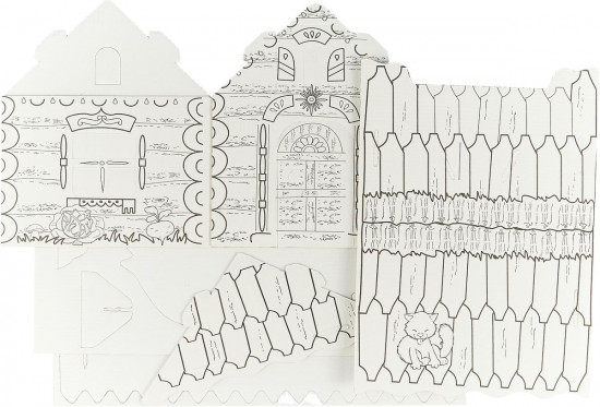 Добрая ферма. Игровой набор-раскраска для детского творчества