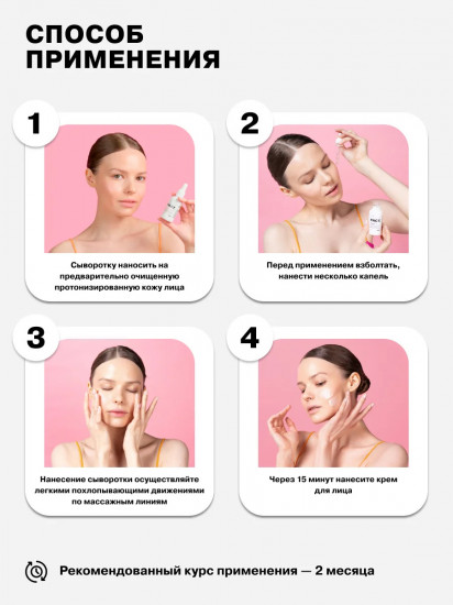 Сыворотка для лица «Niacinamide 10% + Zinc 1%»