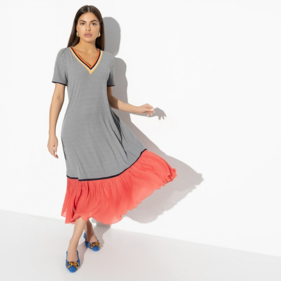 Платье женское «Изнежена вниманием, грэй»