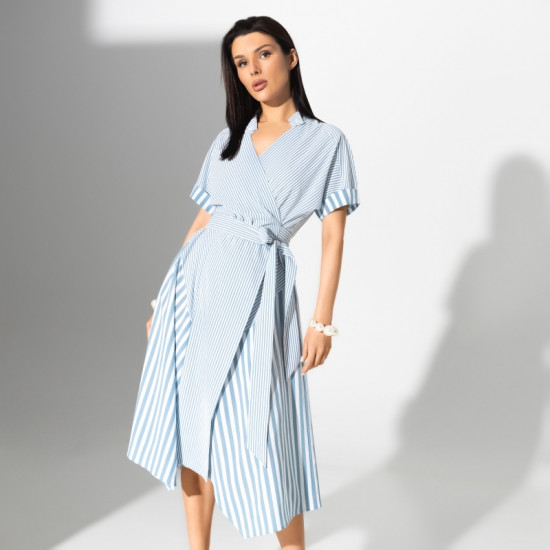 Платье женское «Стихийная энергетика, air blue»