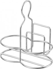 Набор для специй на металлической подставке «Витраж» - Фото 3