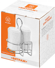 Набор для специй на металлической подставке «Витраж» - Фото 5