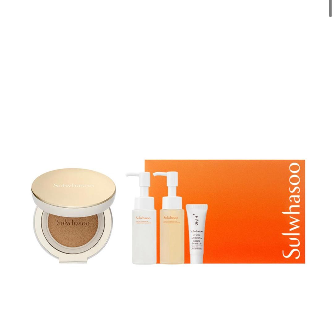 Набор для женщин подарочный «Perfecting Cushion Set 21N» | Sulwhasoo | Фото 1