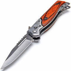 Нож автоматический, складной с фиксатором (15 см) - Фото 2