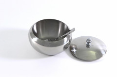 Сахарница с крышкой и ложкой (460 мл) - Фото 1