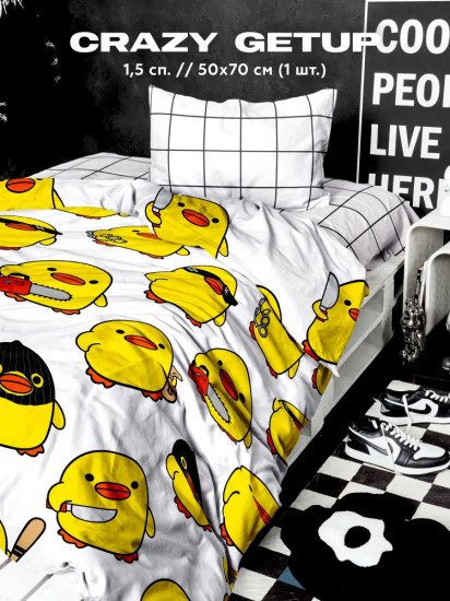 Комплект постельного белья «Danger ducks»