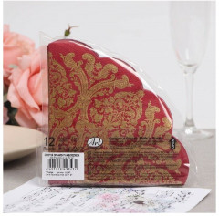 Салфетки бумажные «Венок из роз» - Фото 1