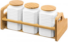 Набор банок для сыпучих продуктов «Айсберг волны» - Фото 3