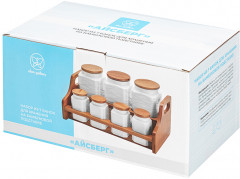 Набор банок для сыпучих продуктов «Айсберг волны» - Фото 6