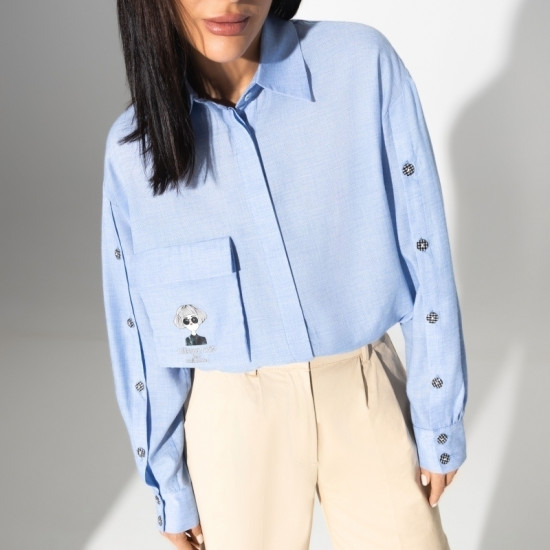 Рубашка женская «Сюжет для роскоши»