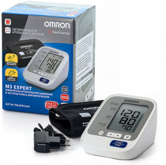Тонометр автоматический OMRON M3 Expert с адаптером (22-42 см) - Фото 4