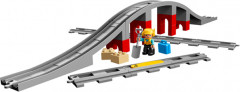 Конструктор Duplo 10872 Железнодорожный мост и рельсы. Train Bridge and Tracks - Фото 1