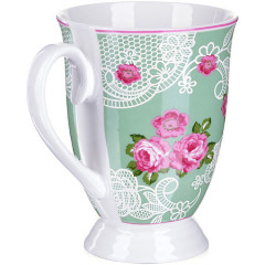 Кружка «Цветы» (330 мл) - Фото 2