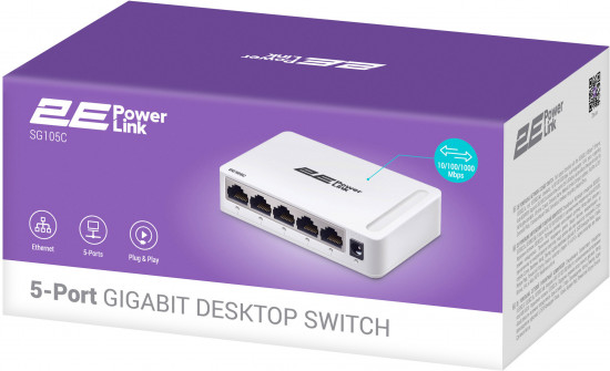 Коммутатор PowerLink SG105C