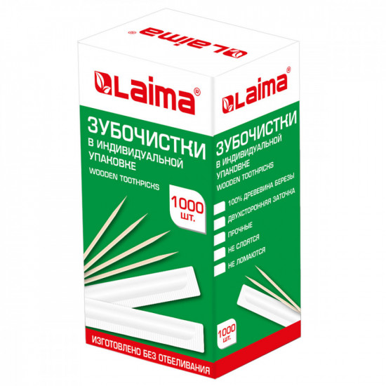 Зубочистки деревянные