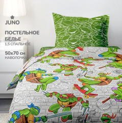 Комплект постельного белья «Черепашки-ниндзя» - Фото 1