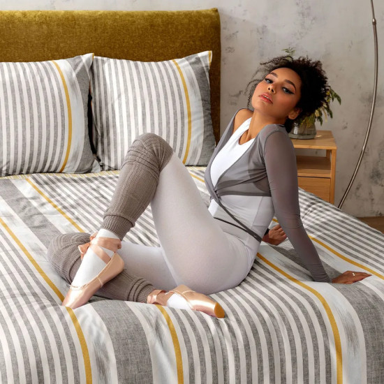 Комплект постельного белья «Flax stripes»