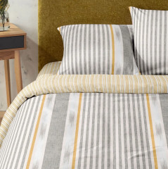 Комплект постельного белья «Flax stripes» - Фото 3