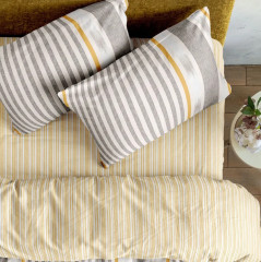 Комплект постельного белья «Flax stripes» - Фото 4