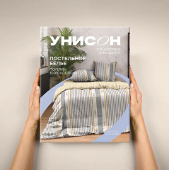 Комплект постельного белья «Flax stripes» - Фото 8