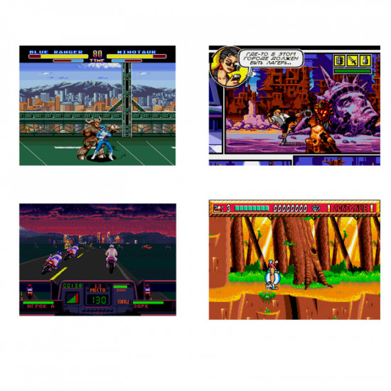 Сборник 8 игр для Сега с Power Ranger
