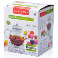 Чайник (800 мл) + подогрев - Фото 1