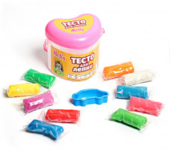 Тесто для лепки с формочкой (10 цветов, 150 гр) - Фото 1