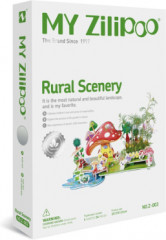 3D пазл из пенокартона «Сельский пейзаж» - Фото 1