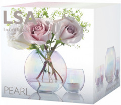 Ваза круглая Pearl (16 см) - Фото 5