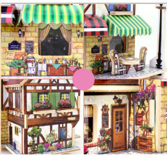 3D пазл деревянный «Французское кафе» - Фото 1