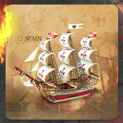 3D пазл деревянный «Корабль Санта-Мария» - Фото 1