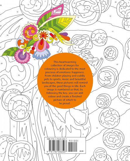 Happiness Colour By Numbers