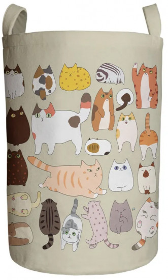 Корзина для игрушек «Котовечеринка»