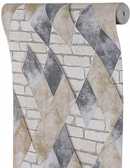 Обои бумажные двухслойные «Лофт» - Фото 1