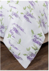 Комплект постельного белья «Глициния» (1,5-спальный, сатин, 2 наволочки 50х70) - Фото 2