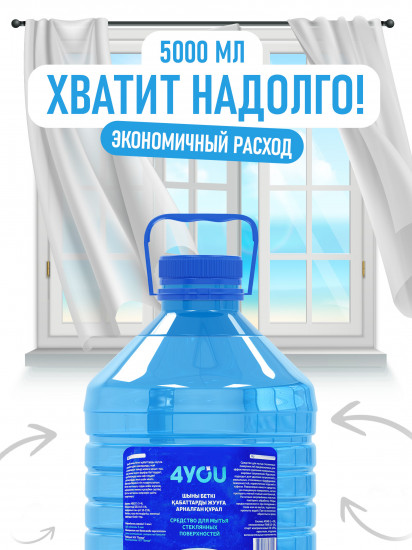 Средство для стеклянных поверхностей «Свежесть океана»