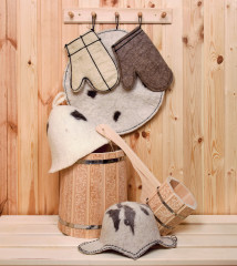 Ковш-черпак бондарный с длинной ручкой с орнаментом «Цветы» - Фото 4