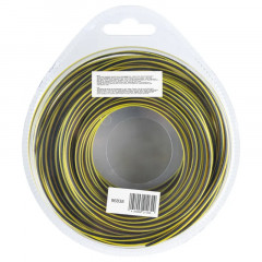 Леска для триммера двухкомпонентная квадратная - Фото 1