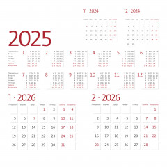 Календарь-органайзер настенный «Старые улочки 2025» - Фото 14