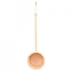 Ковш-черпак бондарный, с горизонтальной ручкой (1,5 л), липа - Фото 2